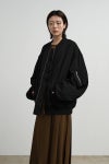 Graphpaper(グラフペーパー) Fulled Wool Twill Flight Jacket ウールツイルフライトジャケット GU263-30411