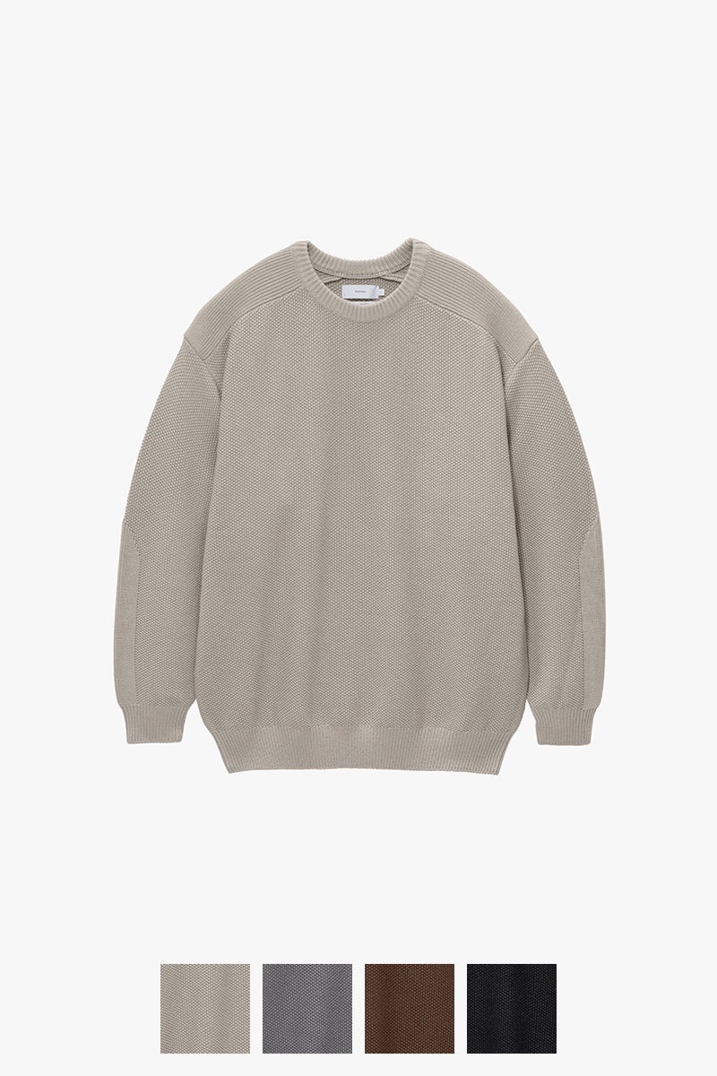 Graphpaper(グラフペーパー) Soft Wool Command Sweater ソフトウールコマンドセーター GU263-80600
