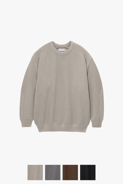 Graphpaper(グラフペーパー) Soft Wool Command Sweater ソフトウールコマンドセーター GU263-80600