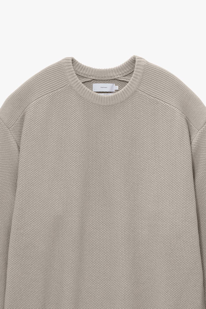 Graphpaper(グラフペーパー) Soft Wool Command Sweater ソフトウールコマンドセーター GU263-80600