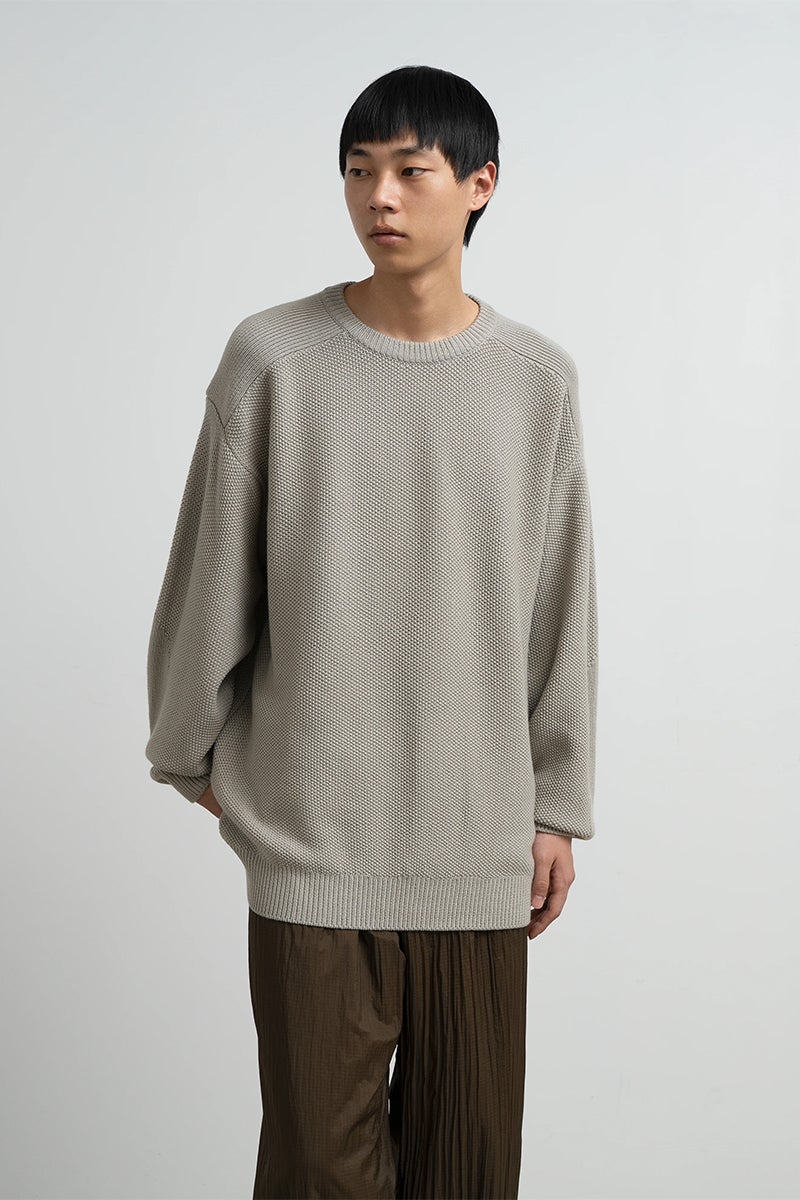 Graphpaper(グラフペーパー) Soft Wool Command Sweater ソフトウールコマンドセーター GU263-80600