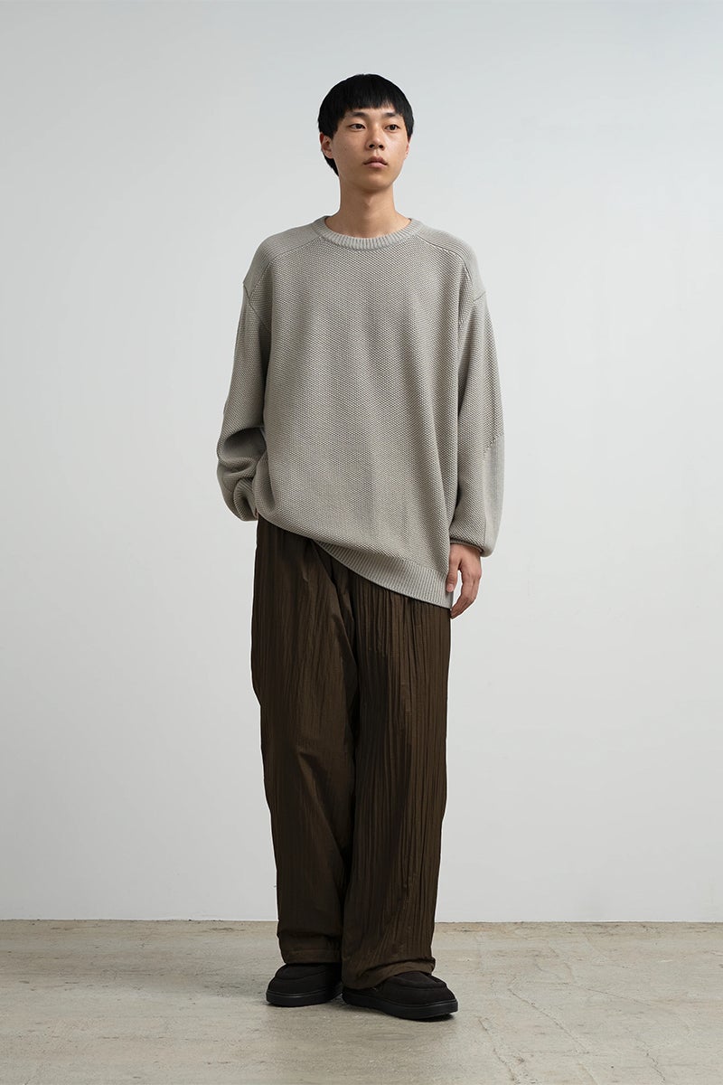 Graphpaper(グラフペーパー) Soft Wool Command Sweater ソフトウールコマンドセーター GU263-80600