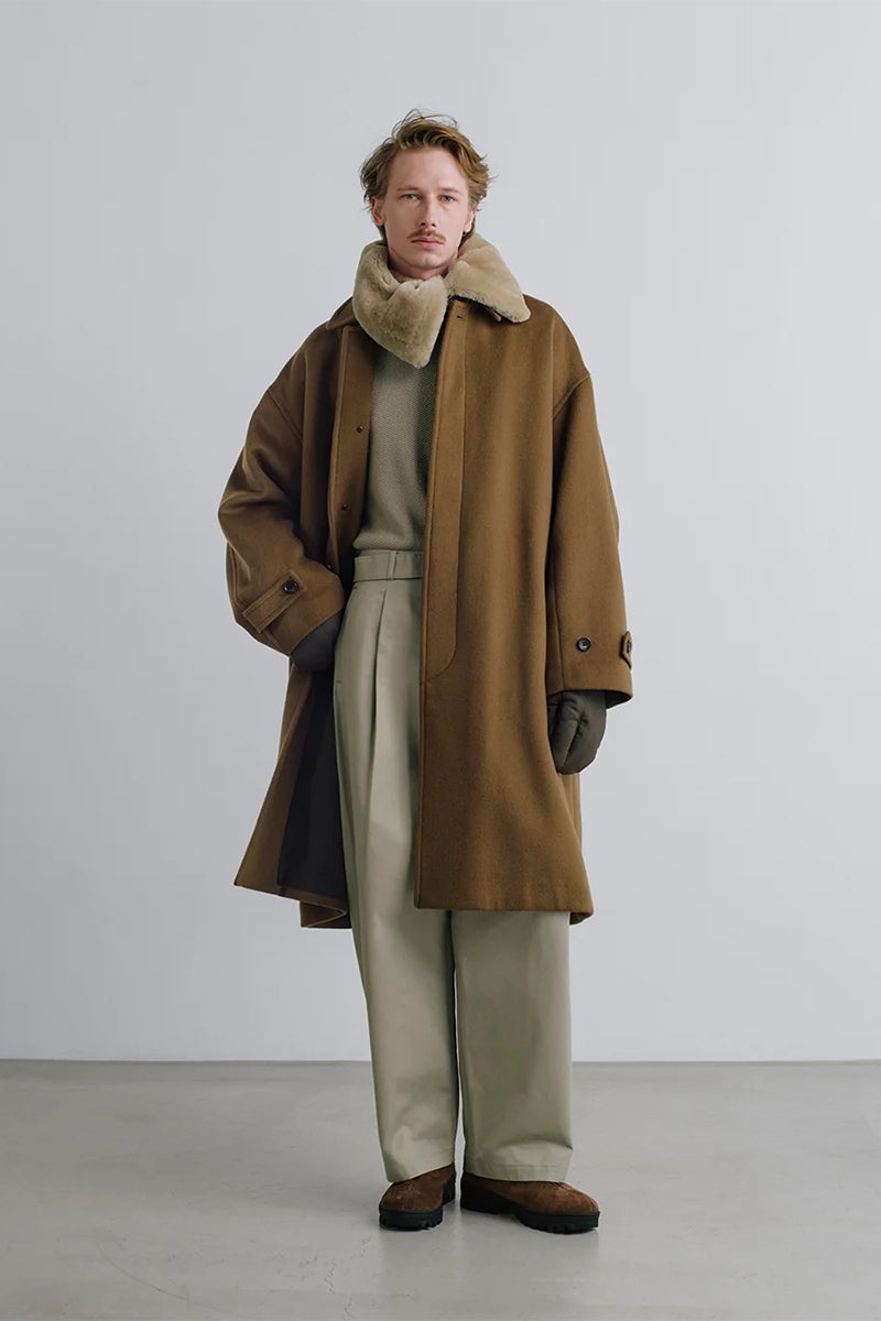 Graphpaper(グラフペーパー) Soft Wool Command Sweater ソフトウールコマンドセーター GU263-80600