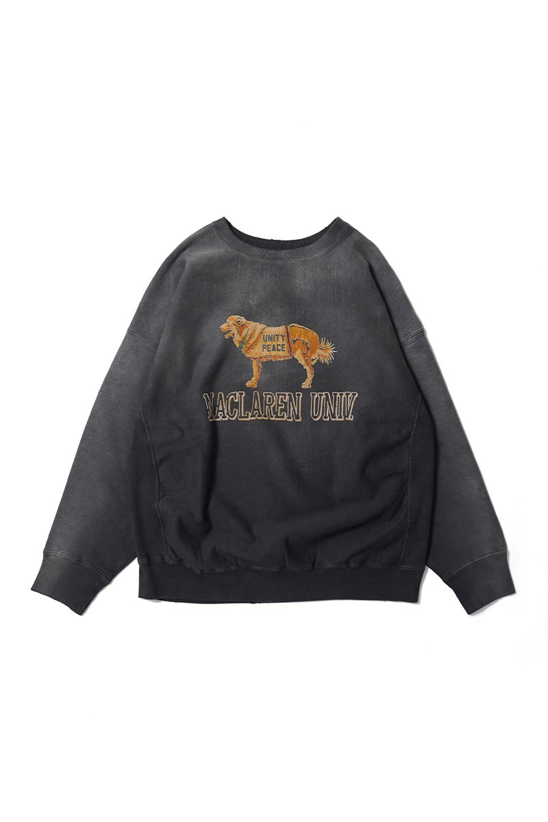 BOWWOW(バウワウ) FADED SWEATSHIRT - DOG フェードスウェットシャツ BWU-FSD