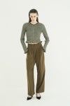 CLANE(クラネ) BASIC TUCK PANTS ベーシックタックパンツ 11110-7123
