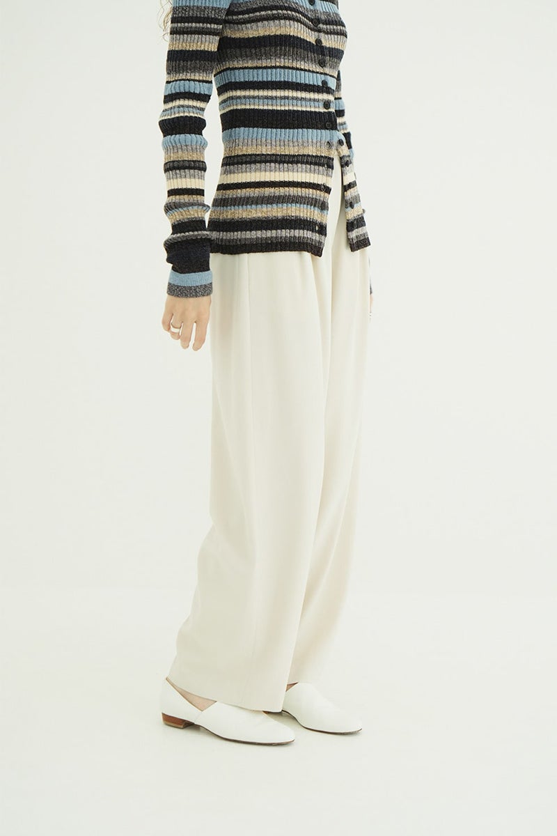 CLANE(クラネ) BASIC TUCK PANTS ベーシックタックパンツ 11110-7123