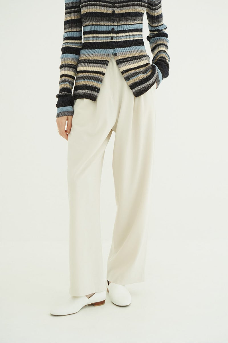 CLANE(クラネ) BASIC TUCK PANTS ベーシックタックパンツ 11110-7123
