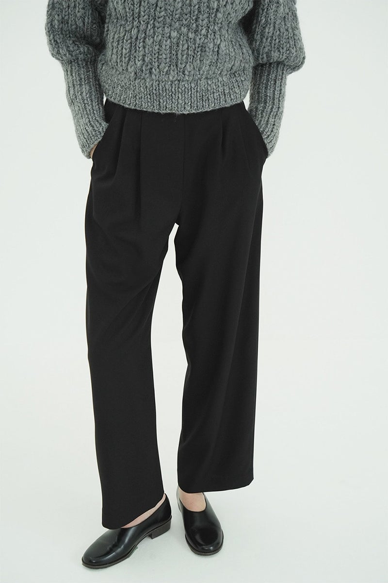 CLANE(クラネ) BASIC TUCK PANTS ベーシックタックパンツ 11110-7123
