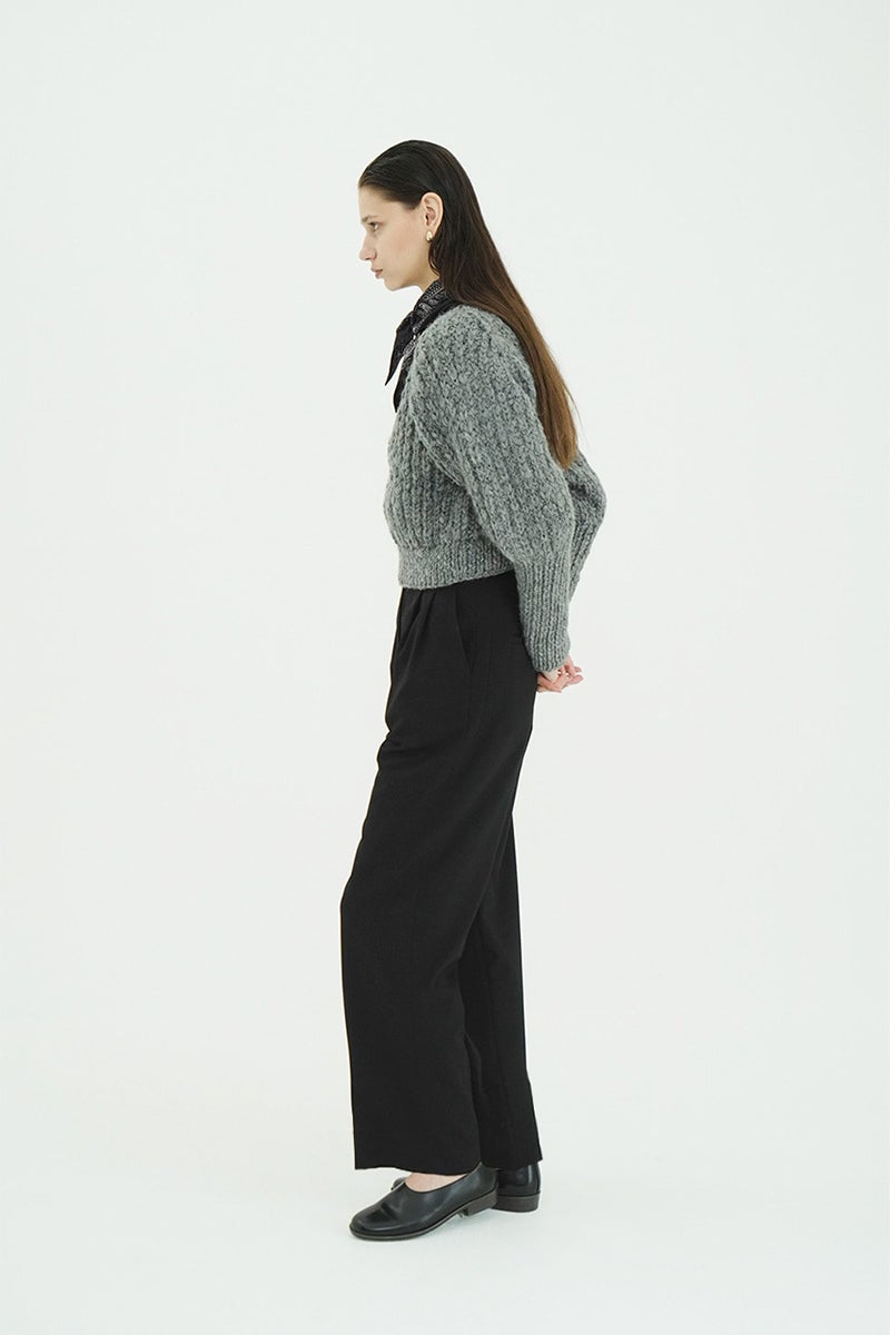 CLANE(クラネ) BASIC TUCK PANTS ベーシックタックパンツ 11110-7123