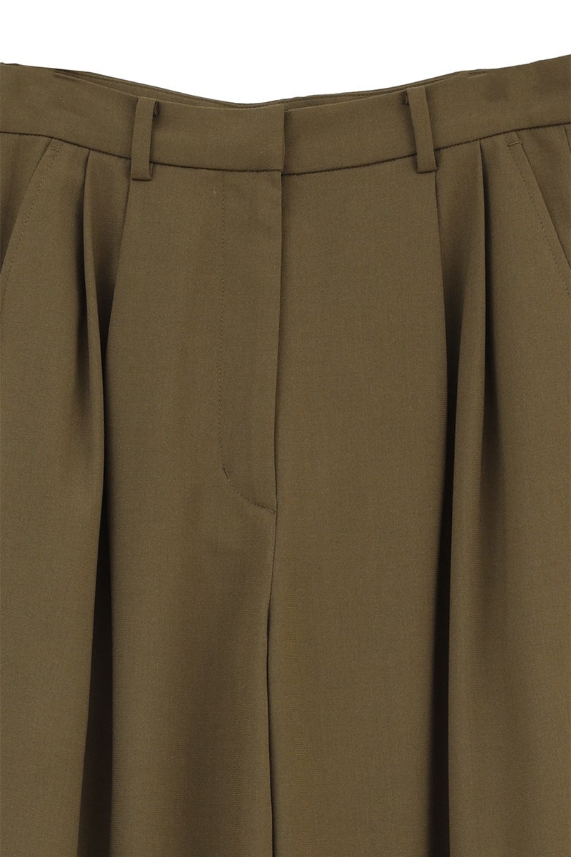 CLANE(クラネ) BASIC TUCK PANTS ベーシックタックパンツ 11110-7123