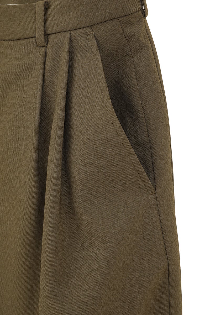 CLANE(クラネ) BASIC TUCK PANTS ベーシックタックパンツ 11110-7123