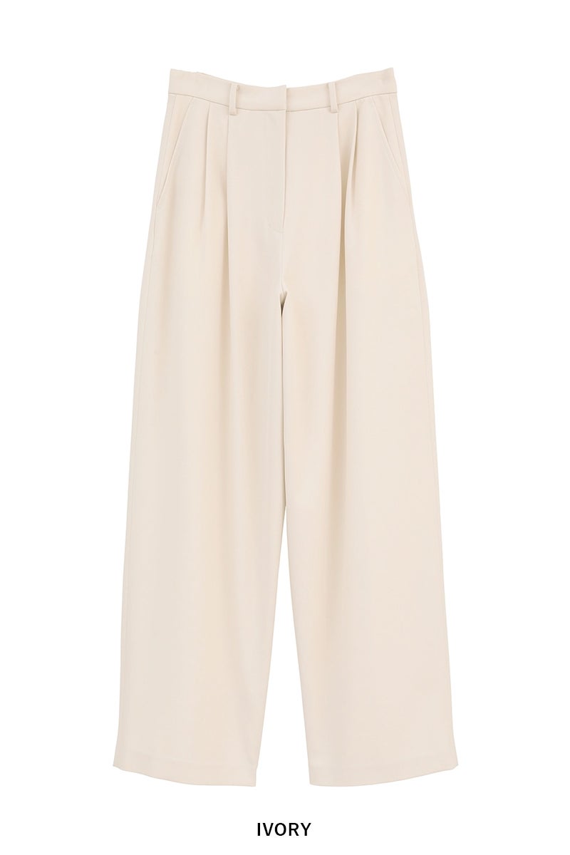 CLANE(クラネ) BASIC TUCK PANTS ベーシックタックパンツ 11110-7123