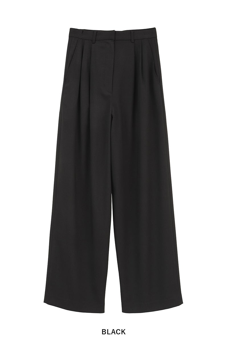 CLANE(クラネ) BASIC TUCK PANTS ベーシックタックパンツ 11110-7123