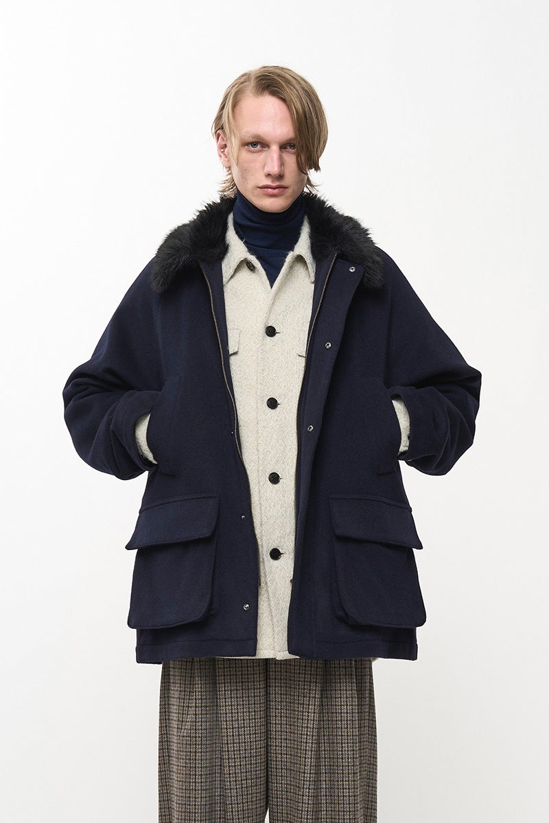  JUHA(ユハ) SOFT CHARME RIDING JACKET ソフトシャルムランディングジャケット 10240203