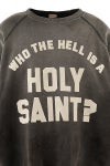 SAINT Mxxxxxx(セントマイケル) SM-MK1-0000-033 / RAGLAN CRW N SWT / HOLY SAINT? / BLK ラグランスウェット
