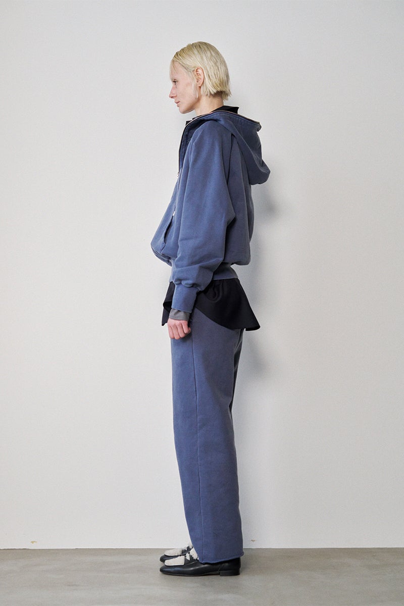 Rich I(リッチアイ) Processed Half-Zip Sweat Hoodie プロセスドハーフジップスウェットフーディー Rich I-10-SW-01