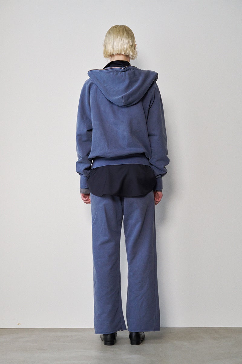 Rich I(リッチアイ) Processed Half-Zip Sweat Hoodie プロセスドハーフジップスウェットフーディー Rich I-10-SW-01