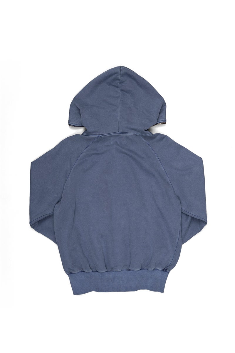 Rich I(リッチアイ) Processed Half-Zip Sweat Hoodie プロセスドハーフジップスウェットフーディー Rich I-10-SW-01
