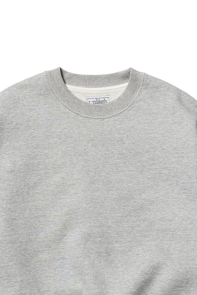 Unlikely(アンライクリー) Simple Sweat Crew "NORTH WEST" シンプルクルーネックスウェット ノースウエスト U26F-13-0004