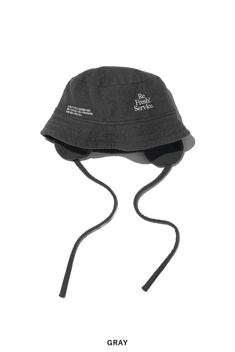 FreshService(フレッシュサービス) UTILITY PILE SAUNA HAT ユーティリティパイルサウナハット FSR263-90074