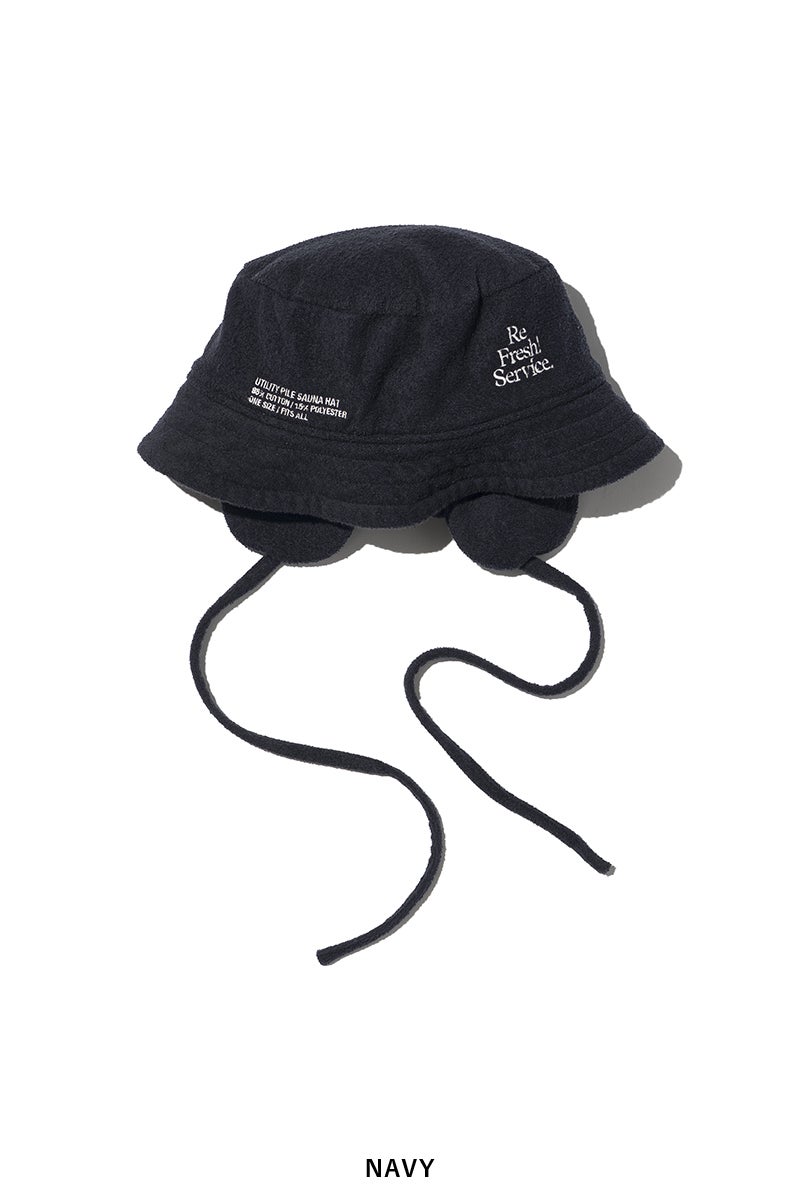 FreshService(フレッシュサービス) UTILITY PILE SAUNA HAT ユーティリティパイルサウナハット FSR263-90074
