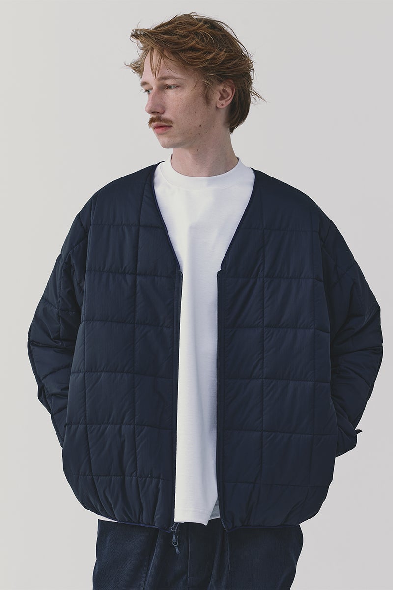 DAIWA PIER 39(ダイワピア39) TECH PERTEX REVERSIBLE HIKER CARDIGAN 3M撥水中綿 テックパーテックスリバーシブルハイカーカーディガン BW-21026W