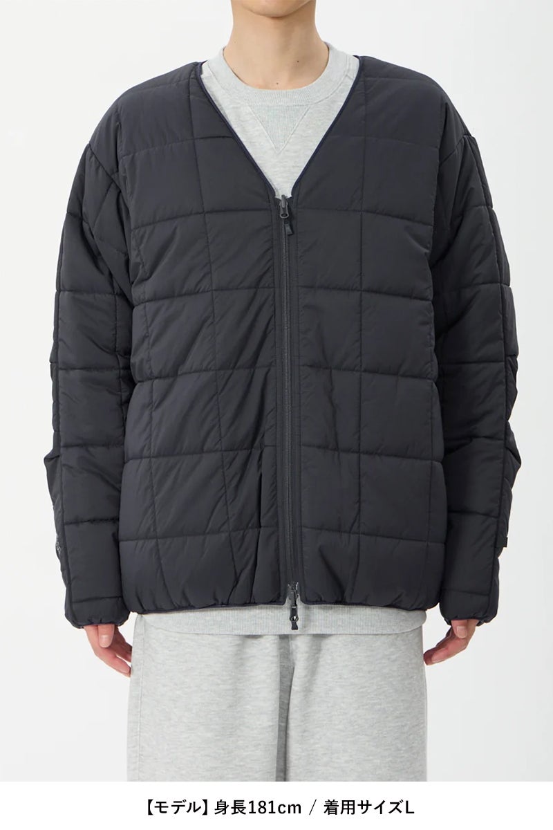 DAIWA PIER 39(ダイワピア39) TECH PERTEX REVERSIBLE HIKER CARDIGAN 3M撥水中綿 テックパーテックスリバーシブルハイカーカーディガン BW-21026W