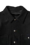 Porter Classic(ポータークラシック) LEATHER SUEDE COVERALLS W SILVER BUTTONS(ENTREFINO) レザースエードカバーオール シルバーボタン エントレフィーノ BFA-P-017-4229