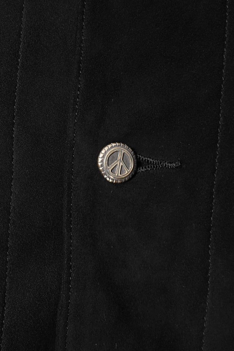 Porter Classic(ポータークラシック) LEATHER SUEDE COVERALLS W SILVER BUTTONS(ENTREFINO) レザースエードカバーオール シルバーボタン エントレフィーノ BFA-P-017-4229