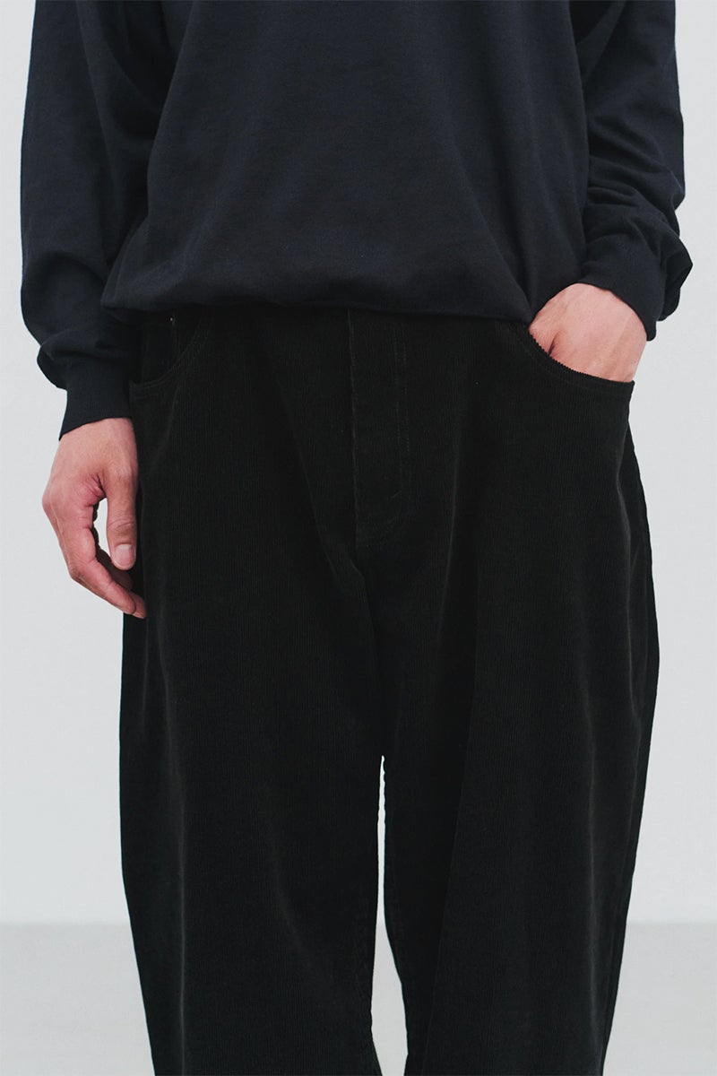 CIOTA(シオタ) Fine-Wale Corduroy Baggy 5 Pocket Pants (One Wash) ファインウェルコーデュロイバギー5ポケットパンツ ワンウォッシュ PTLM-172-OW