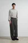 Graphpaper(グラフペーパー) Melange Pique Chef Track Pants メランジピケシェフトラックパンツ GM263-40442