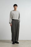 Graphpaper(グラフペーパー) Melange Pique Chef Track Pants メランジピケシェフトラックパンツ GM263-40442