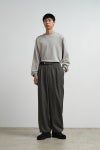 Graphpaper(グラフペーパー) Melange Pique Chef Track Pants メランジピケシェフトラックパンツ GM263-40442