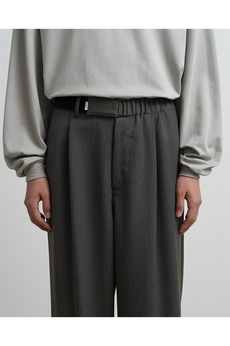 Graphpaper(グラフペーパー) Melange Pique Chef Track Pants メランジピケシェフトラックパンツ GM263-40442