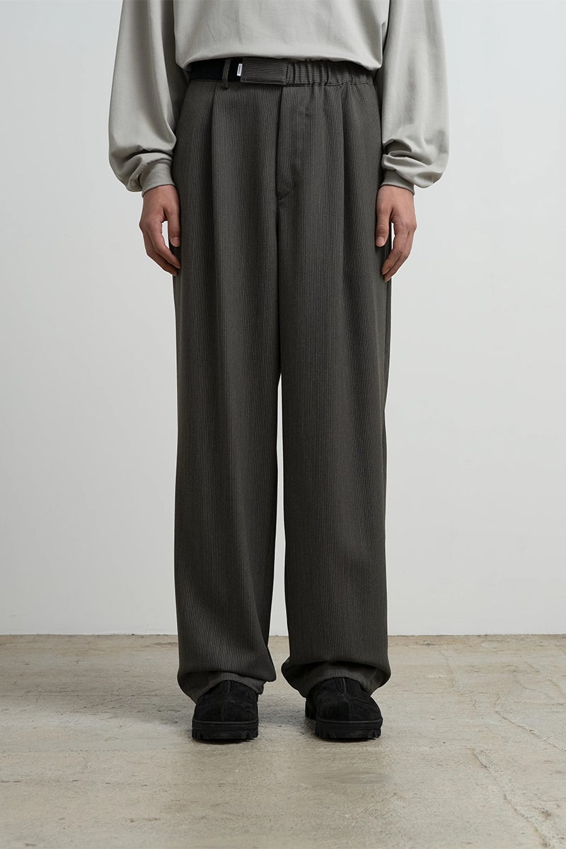 Graphpaper(グラフペーパー) Melange Pique Chef Track Pants メランジピケシェフトラックパンツ GM263-40442