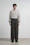 Graphpaper(グラフペーパー) Melange Pique Chef Track Pants メランジピケシェフトラックパンツ GM263-40442