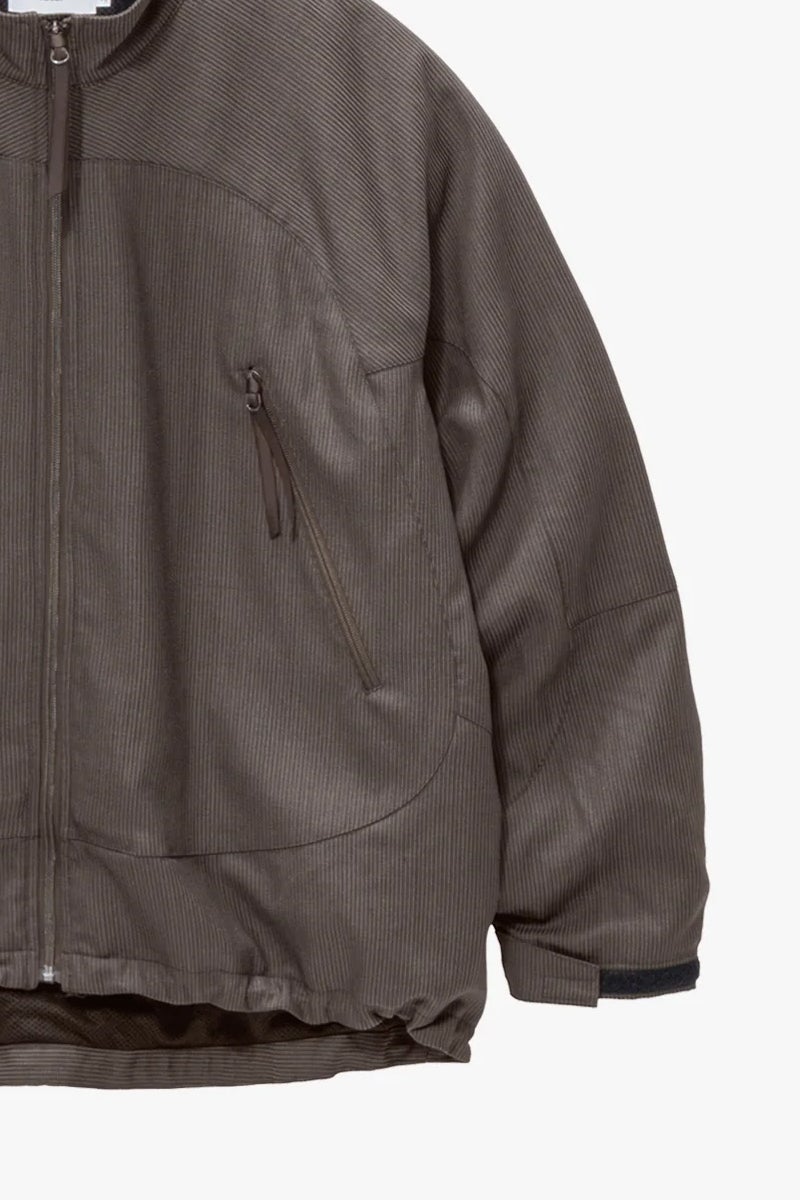 Graphpaper(グラフペーパー) Melange Pique Zip-up Stand Collar Jacket メランジピケジップアップスタンドカラージャケット GM263-30441