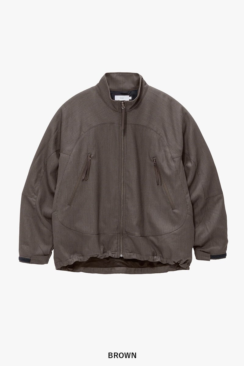 Graphpaper(グラフペーパー) Melange Pique Zip-up Stand Collar Jacket メランジピケジップアップスタンドカラージャケット GM263-30441