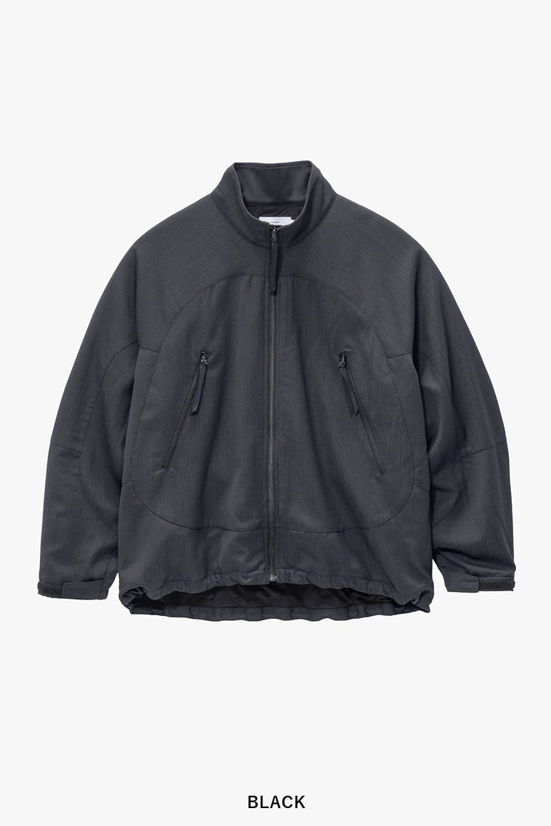 Graphpaper(グラフペーパー) Melange Pique Zip-up Stand Collar Jacket メランジピケジップアップスタンドカラージャケット GM263-30441