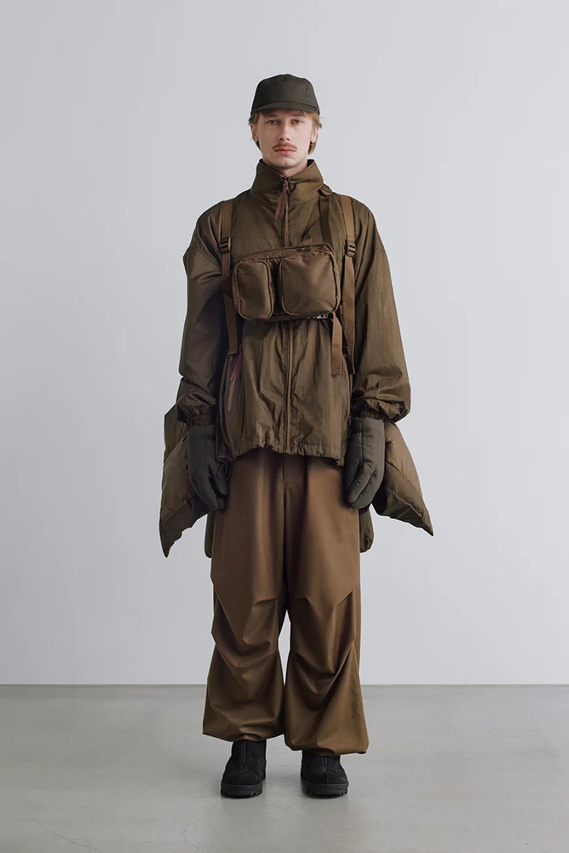 Graphpaper(グラフペーパー) PERTEX QUANTUM AIR Light Thermo Blouson パーテックスクオンタムエアー ライトサーモブルゾン GM263-30281