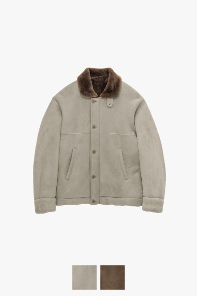 Graphpaper(グラフペーパー) Sheep Mouton Deck Jacket シープムートンデッキジャケット GM263-30326