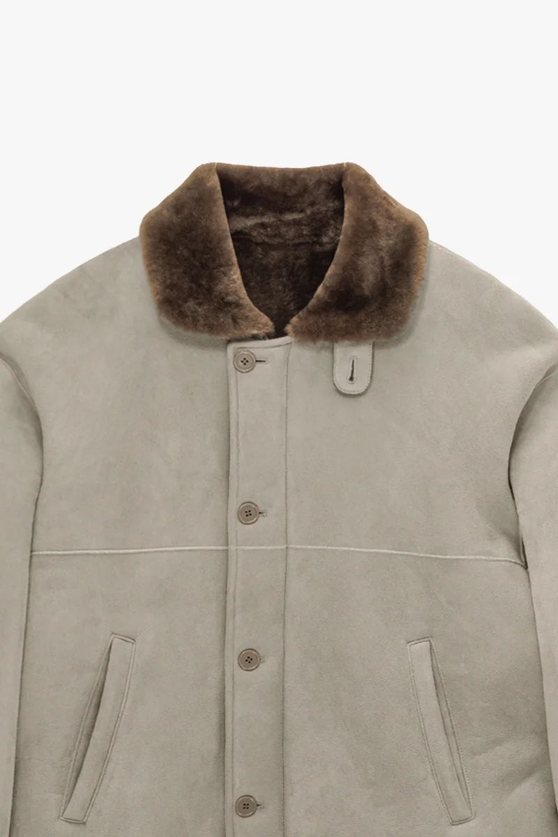 Graphpaper(グラフペーパー) Sheep Mouton Deck Jacket シープムートンデッキジャケット GM263-30326