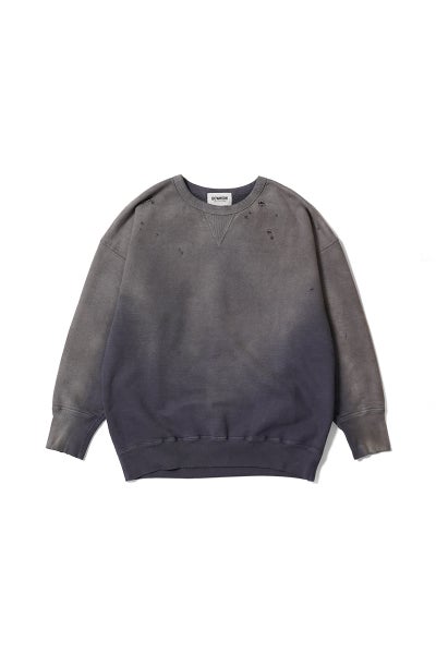 BOWWOW(バウワウ) FIELD-WORN DOUBLE V SWEATSHIRT フィールドウォーン ダブルVスウェットシャツ BWU-FODVS