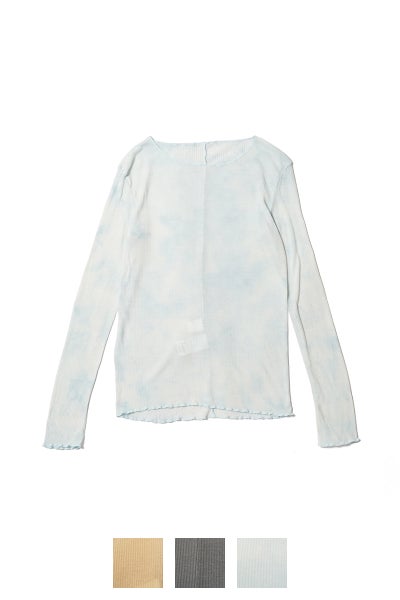 kengo(ケンゴ) tencel wool round neck long sleeve top テンセルウールラウンドネックロングスリーブトップス KBC-TP7