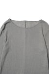 kengo(ケンゴ) tencel wool round neck long sleeve top テンセルウールラウンドネックロングスリーブトップス KBC-TP7