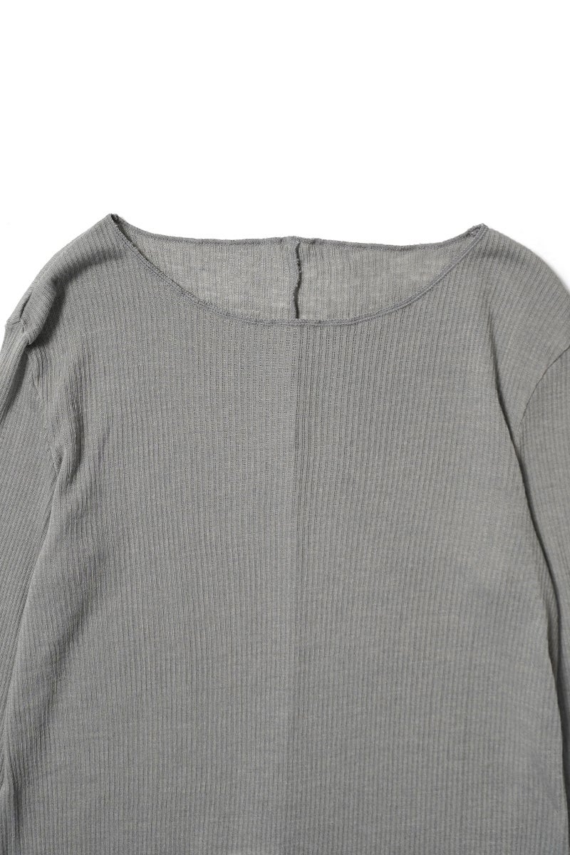 kengo(ケンゴ) tencel wool round neck long sleeve top テンセルウールラウンドネックロングスリーブトップス KBC-TP7
