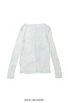 kengo(ケンゴ) tencel wool round neck long sleeve top テンセルウールラウンドネックロングスリーブトップス KBC-TP7