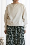 kengo(ケンゴ) slash neck sweat "mini" スラッシュネックスウェット ミニ KBC-TP8