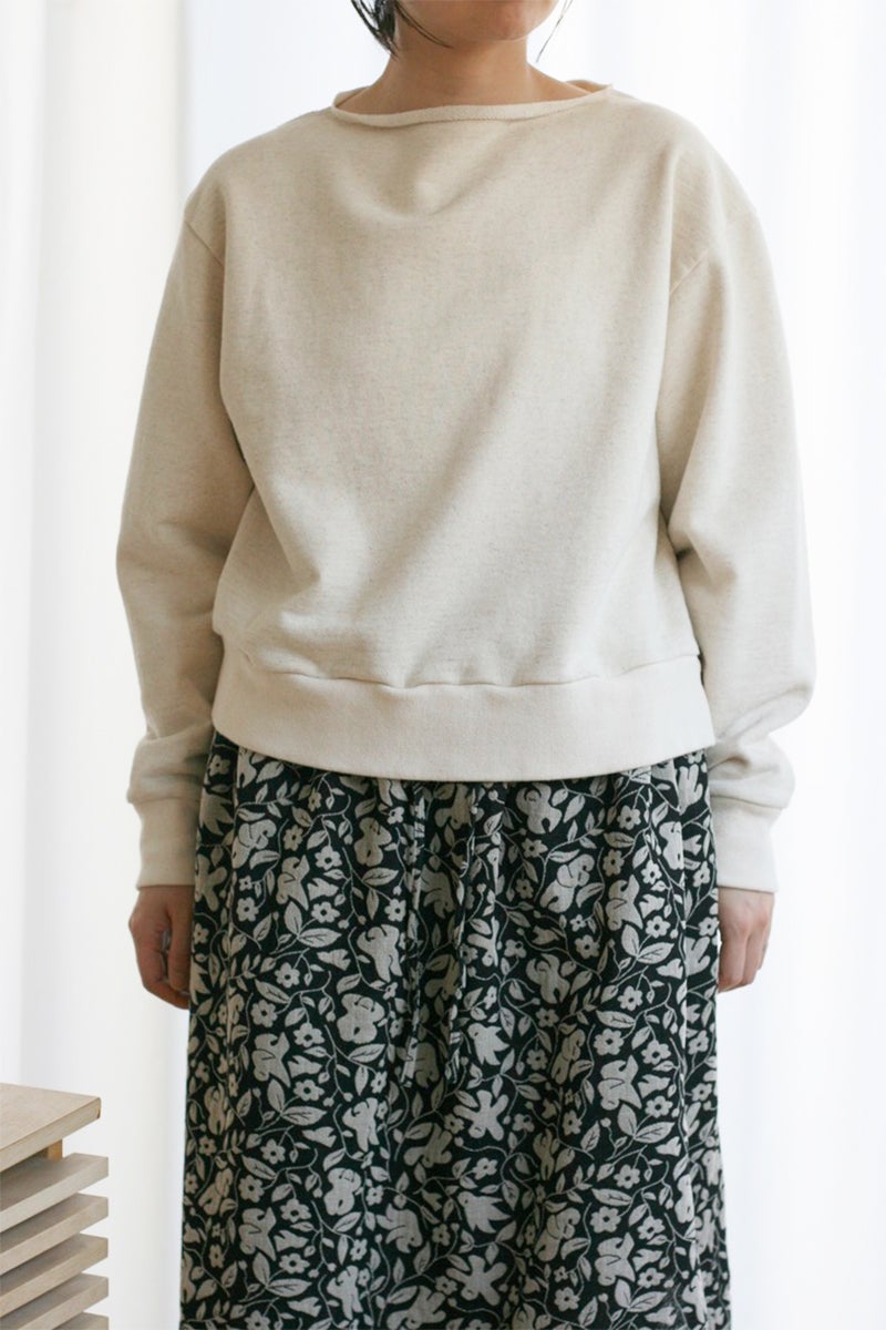 kengo(ケンゴ) slash neck sweat "mini" スラッシュネックスウェット ミニ KBC-TP8