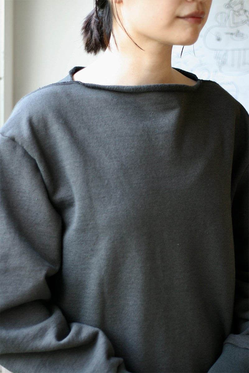 kengo(ケンゴ) slash neck sweat "mini" スラッシュネックスウェット ミニ KBC-TP8